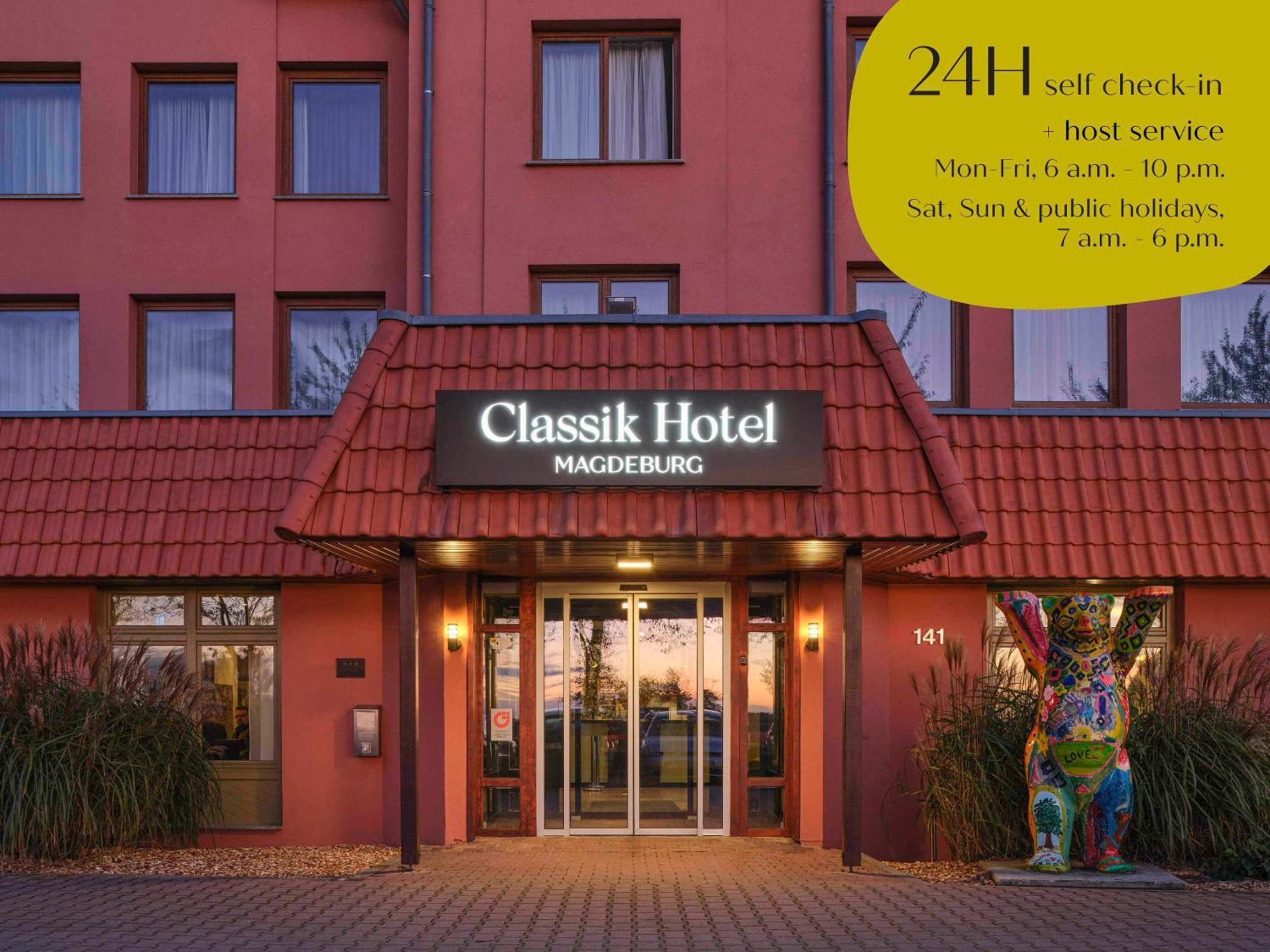Classik Hotel Magdeburg Exteriör bild